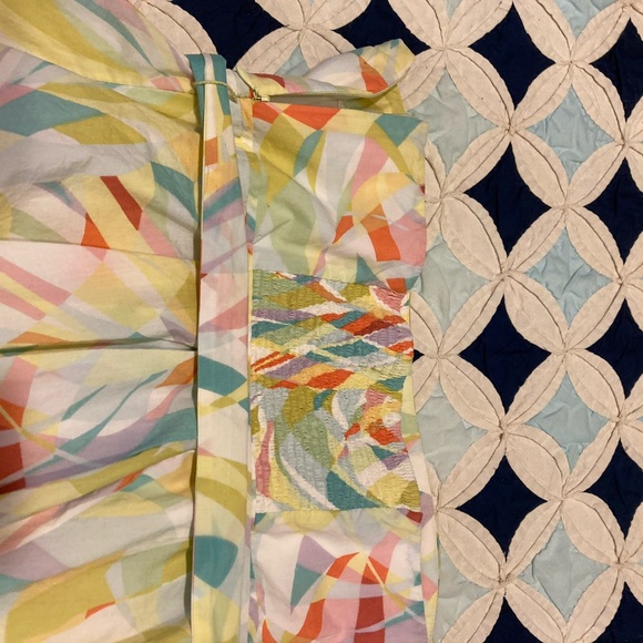 Maeve/anthropologie strapless dress, sz.8 - Picture 5 of 7